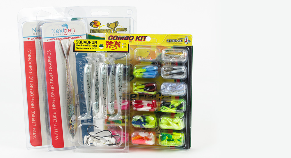 Packaging for Hunting and Fishing Accessories
