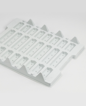 Machine Shop Component Parts Shipping Trays - ECP Plastic Trays
