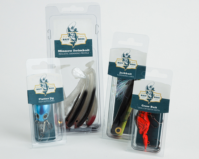 Fishing Lure Packaging  Trays, Clamshells, Blisters & More - VisiPak