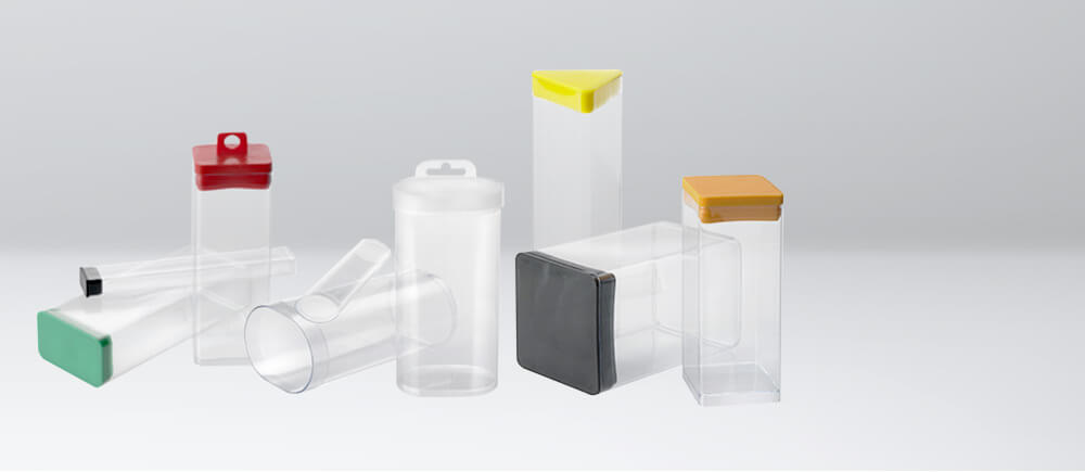 Clear Plastic Packaging Tubes